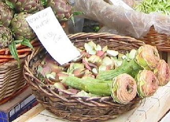 artichokes preparing clean 01
